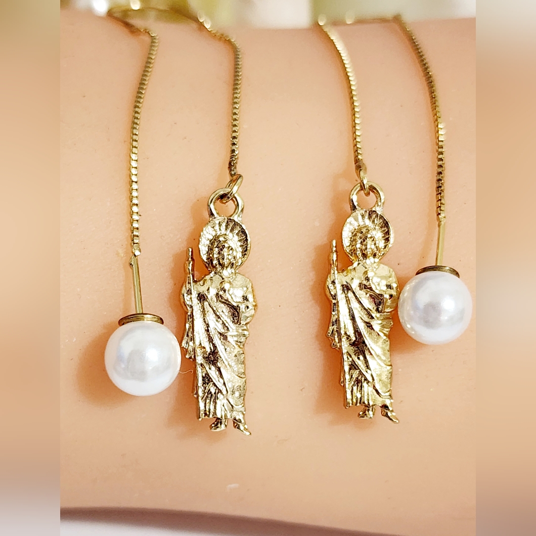 Earring 14k Gold Plated 16$